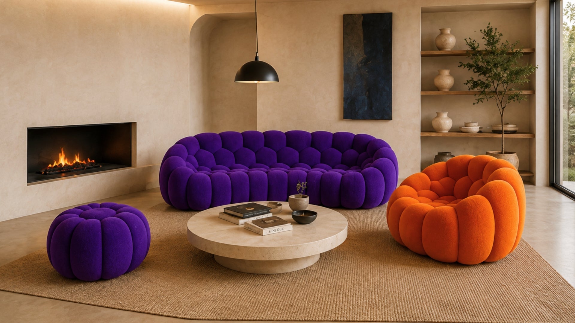 Comment aménager son salon autour d’un canapé bubble ?